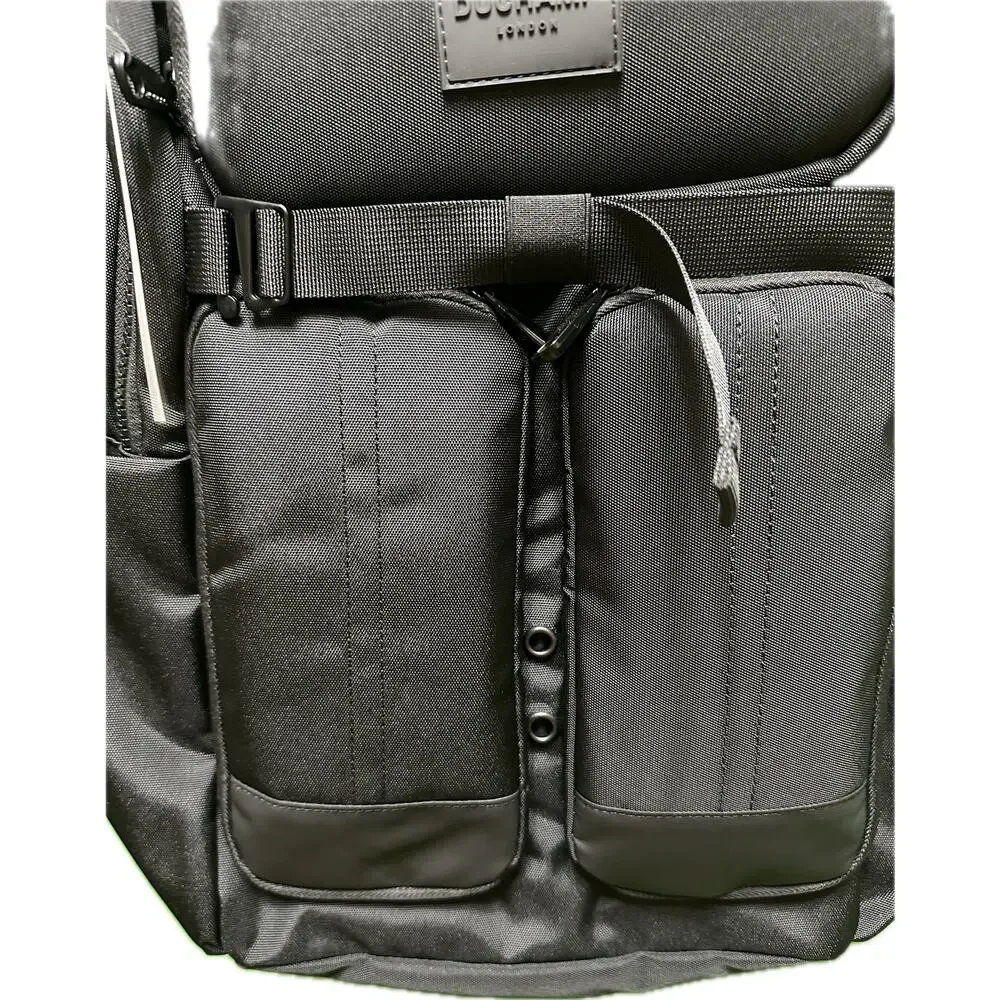 Duchamp London Black Laptop Backpack w/ Multiple Pockets NWT